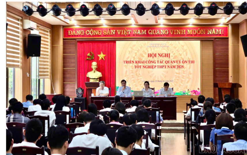 Sở GD&ĐT Lào Cai chỉ đạo các đơn vị  tích cực ôn luyện cho kỳ thi tốt nghiệp THPT 2025