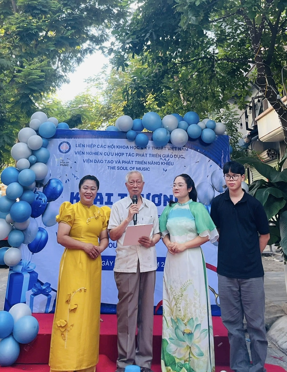 Khi âm nhạc chạm đến tâm hồn: Khai trương Viện Đào tạo và Phát triển Năng khiếu The Soul of Music