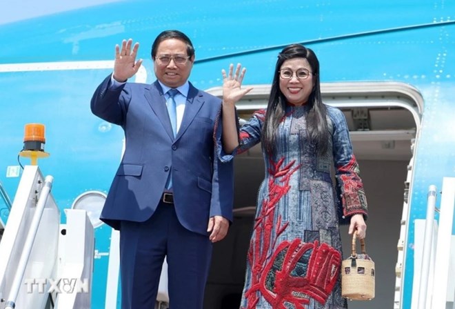 Thủ tướng Phạm Minh Chính và Phu nhân lên đường tham dự Hội nghị Đại dương Liên Hợp Quốc, thăm chính thức ba nước châu Âu