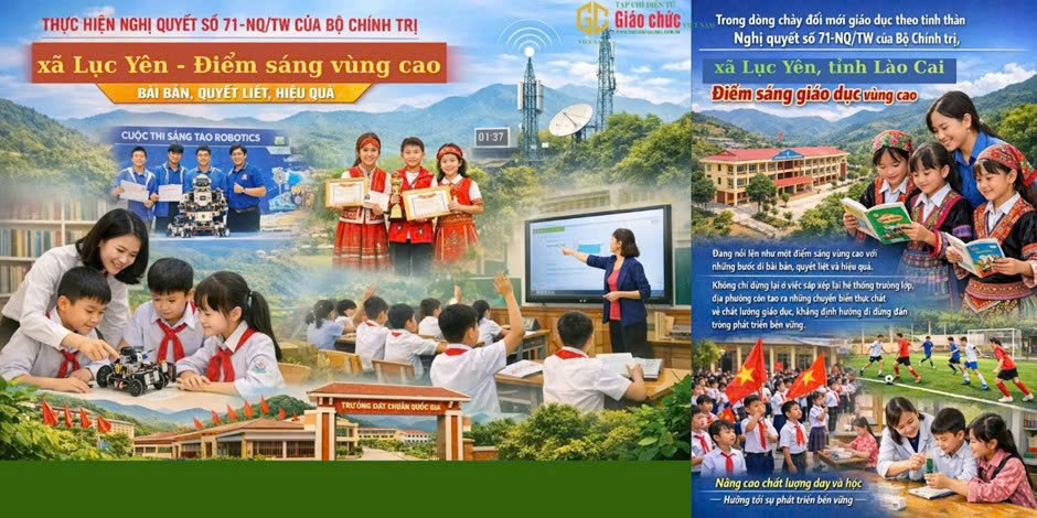 Lào Cai: Lục Yên bứt phá giáo dục từ Nghị quyết 71 đến nâng tầm chất lượng toàn diện