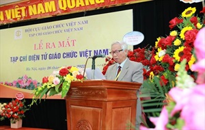 Thư chúc mừng của Nguyên Bộ trưởng Bộ Giáo dục nhân lễ ra mắt Tạp chí điện tử Giáo chức Việt Nam
