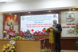 Hội thảo Truyền thống Tôn sư trọng đạo trong dòng chảy Văn hóa Việt
