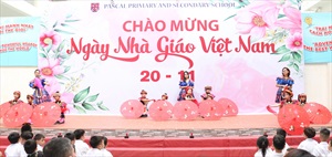 Trường Tiểu học và THCS Pascal: Lễ kỷ niệm ngày Nhà giáo Việt Nam, cảm xúc lắng đọng, yêu thương đong đầy️