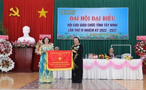 Đại hội đại biểu Hội Cựu Giáo chức tỉnh Tây Ninh Lần thứ IV, nhiệm kì 2022 – 2027