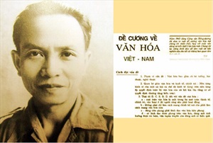 Đề cương Văn hoá Việt Nam với việc xây dựng nền Giáo dục Xã hội Chủ nghĩa tiên tiến, mang đậm bản sắc dân tộc 