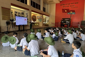 Hà Nội: Trường Tiểu học Lý Thường Kiệt bổ sung kiến thức cho học sinh qua hình thức học ngoại khóa