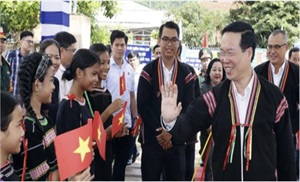 Phú Yên: Chủ tịch nước Võ Văn Thưởng dự Ngày hội Đại đoàn kết toàn dân 