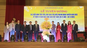 Huyện Sóc Sơn:  Tuyên dương, khen thưởng các nhà giáo tiêu biểu năm 2023