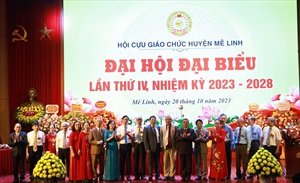 Giáo dục huyện Mê Linh phối hợp “4 cùng” với Hội Cựu giáo chức