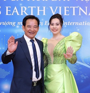 Hoa hậu Phan Kim Oanh và NSƯT Quang Tèo được khán giả đặt với cái tên “Vợ chồng qua màn ảnh”