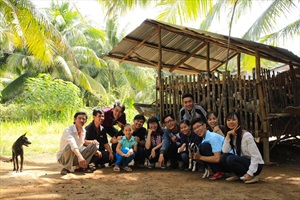 Hành trình tình nguyện của nhóm bạn trẻ đến từ Trường Đại học Kiến trúc TPHCM