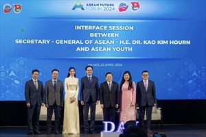 Tổng Thư ký ASEAN đối thoại với thanh niên tại Hà Nội