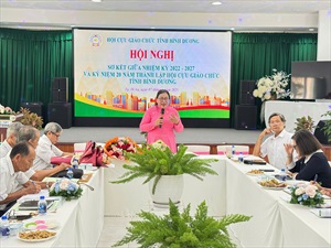 Bình Dương: Hội nghị sơ kết giữa nhiệm kỳ và kỷ niệm 20 năm thành lập Hội Cựu giáo chức tỉnh