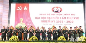 ĐẠI HỘI ĐẠI BIỂU ĐẢNG BỘ HỌC VIỆN CHÍNH TRỊ LẦN THỨ XVII,  XÁC ĐỊNH NHIỆM VỤ TRUNG TÂM VỀ GIÁO DỤC- ĐÀO TẠO VÀ NGHIÊN CỨU KHOA HỌC