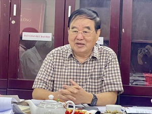 Lãnh đạo Hội Cựu giáo chức Việt Nam làm việc với Tạp chí Giáo chức Việt Nam