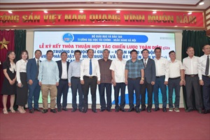 Lễ ký kết thỏa thuận hợp tác chiến lược toàn diện