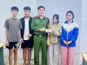 Thanh Hóa: Học sinh Hoằng Tiến nhặt được của rơi, trả lại người mất – nghĩa cử đẹp của tuổi trẻ