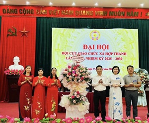 Đại hội Cựu giáo chức xã Hợp Thành lần thứ 1, nhiệm kỳ 2025 - 2030