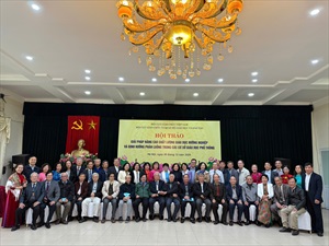 HỘI CỰU GIÁO CHỨC CƠ QUAN BỘ GIÁO DỤC VÀ ĐÀO TẠO  TỔ CHỨC HỘI THẢO KHOA HỌC VỀ GIẢI PHÁP NÂNG CAO CHẤT LƯỢNG GIÁO DỤC HƯỚNG NGHIỆP VÀ ĐỊNH HƯỚNG PHÂN LUỒNG