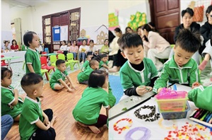 Trường Mầm non Thực hành Hoa Sen: Mô hình giáo dục nhân văn trong bậc học mầm non