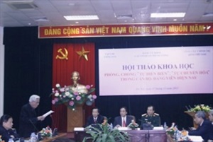 PHÒNG, CHỐNG SUY THOÁI TƯ TƯỞNG CHÍNH TRỊ, ĐẠO ĐỨC, LỐI SỐNG, “TỰ DIỄN BIẾN”, “TỰ CHUYỂN HÓA” CỦA ĐỘI NGŨ NHÀ GIÁO, CÁN BỘ QUẢN LÝ GIÁO DỤC Ở TRƯỜNG SĨ QUAN PHÁO BINH HIỆN NAY